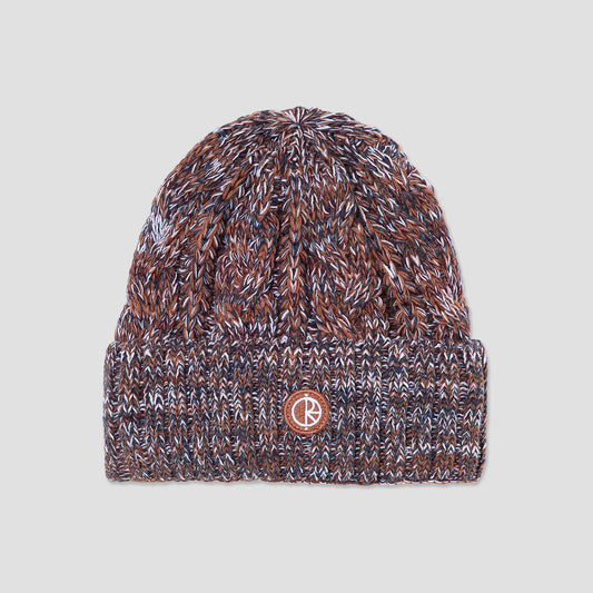 Polar Braid Beanie Rust