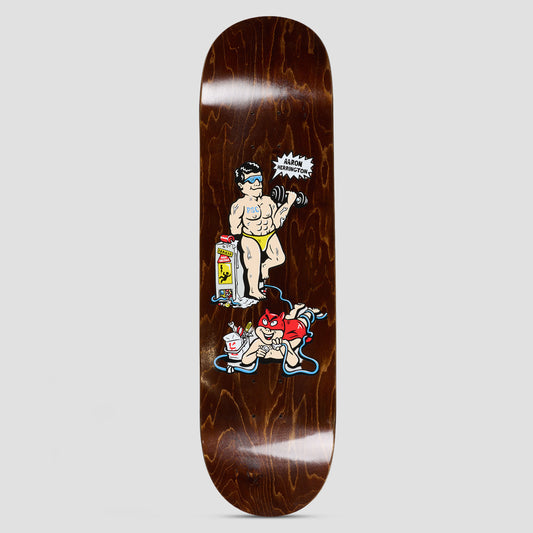 Polar 8.5 Aaron Herrington Pumping Iron Skateboard Deck
