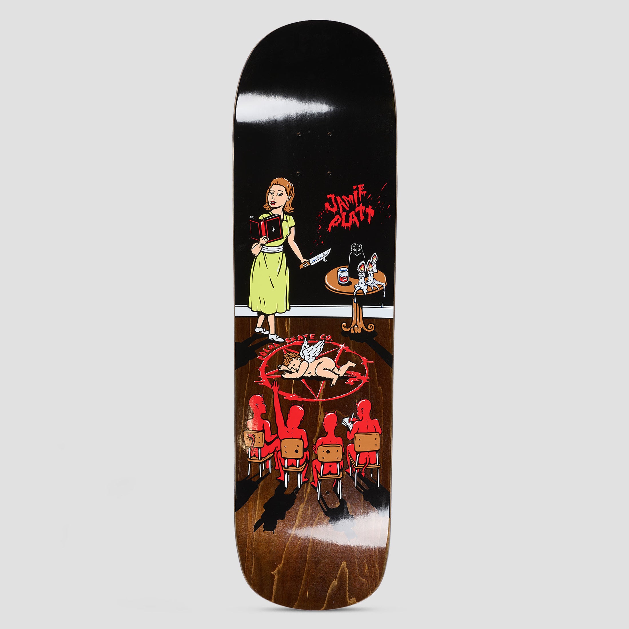 Polar P8 Shape Jamie Platt Sacrifice Skateboard Deck