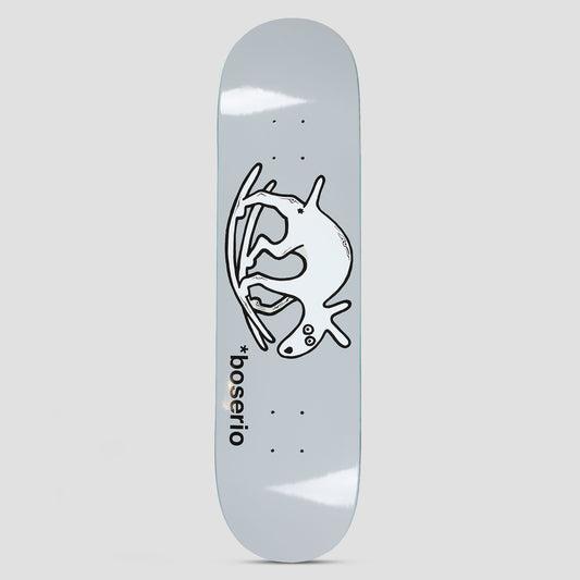 Polar 8.25 Nick Boserio Useless Wooden Dog Skateboard Deck Grey