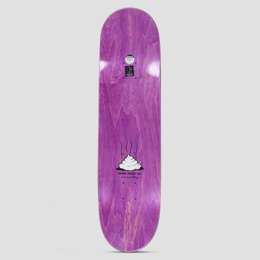 Polar 8.5 Nick Boserio Useless Wooden Dog Skateboard Deck Yellow