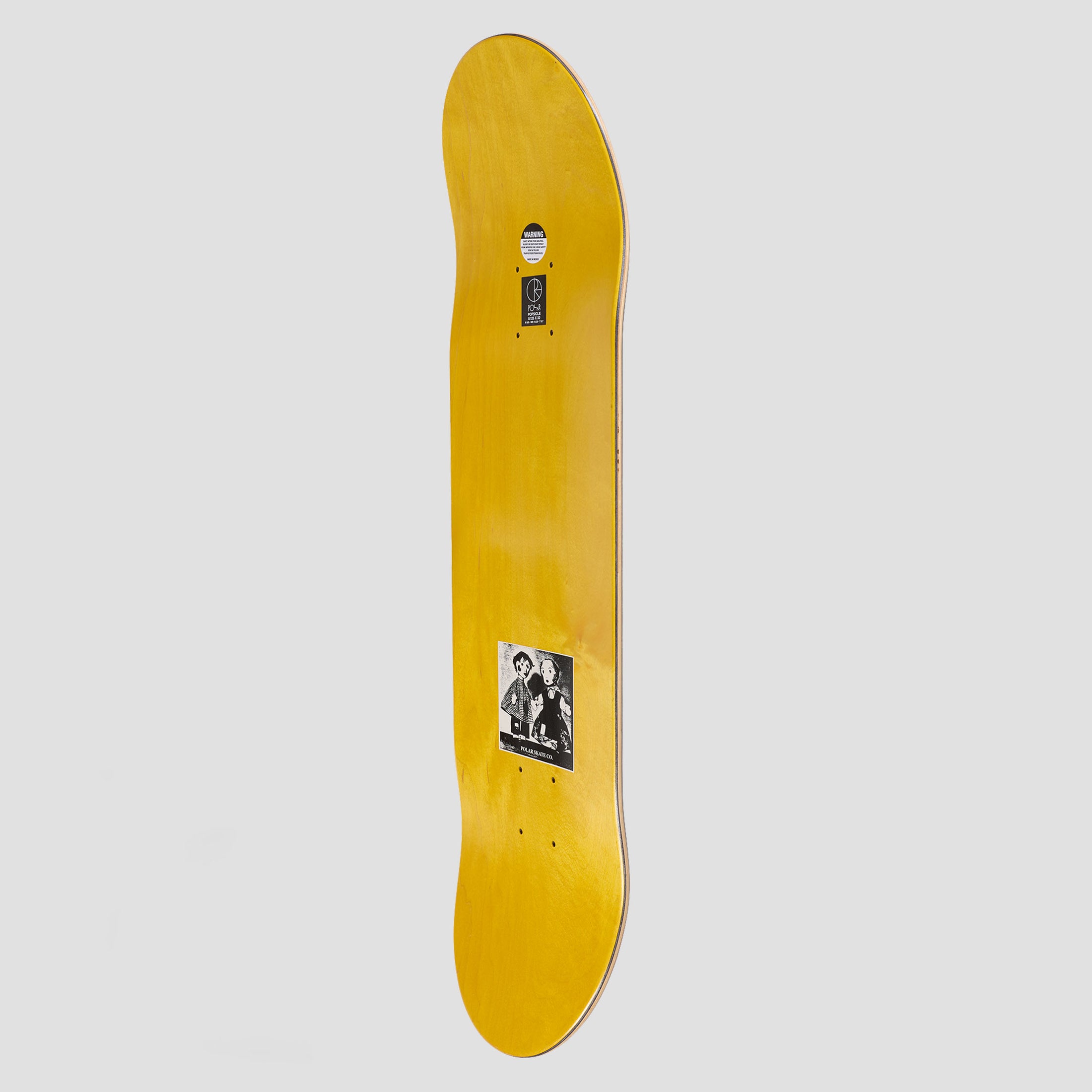 Polar P9 Shape Team Searching For Peace Skateboard Deck