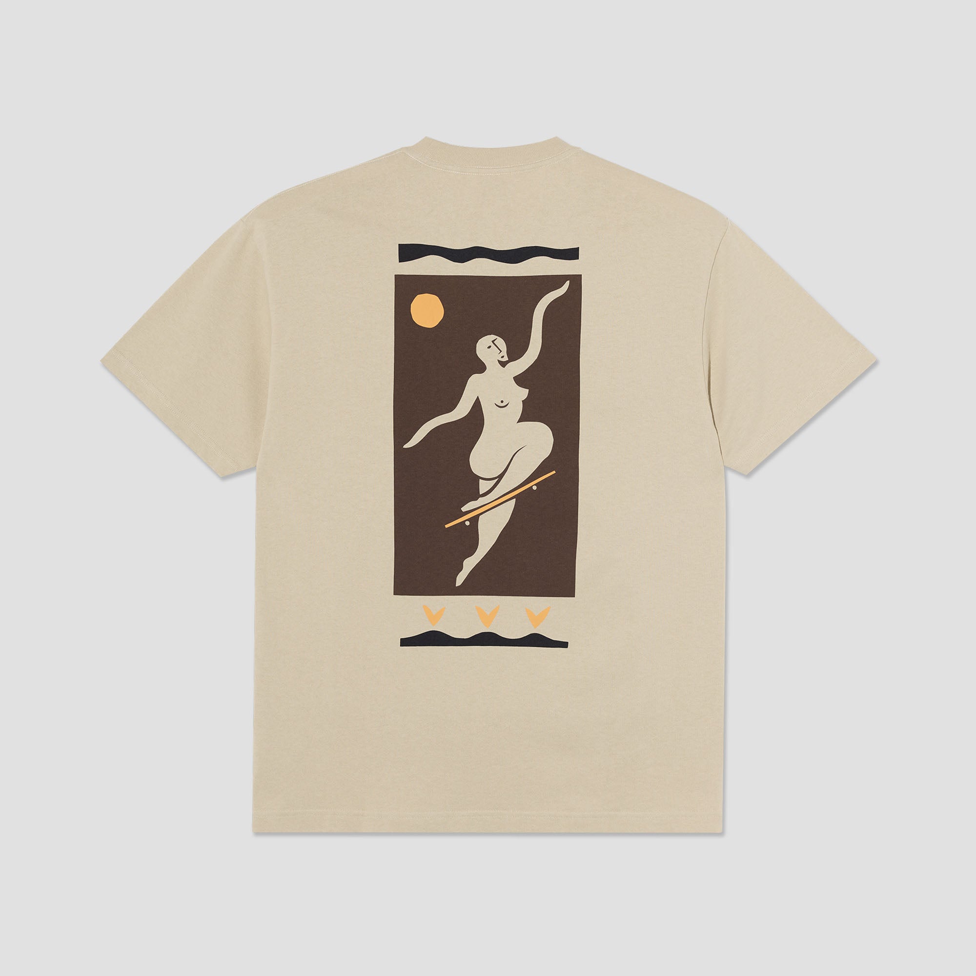 Polar No Complies Forever T-Shirt Sand