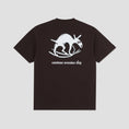 Load image into Gallery viewer, Polar Useless Wooden Dog T-Shirt Chocolate
