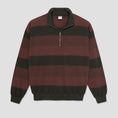 Load image into Gallery viewer, Polar Half Zip Longsleeve Shirt Dirty Black / Brownstone
