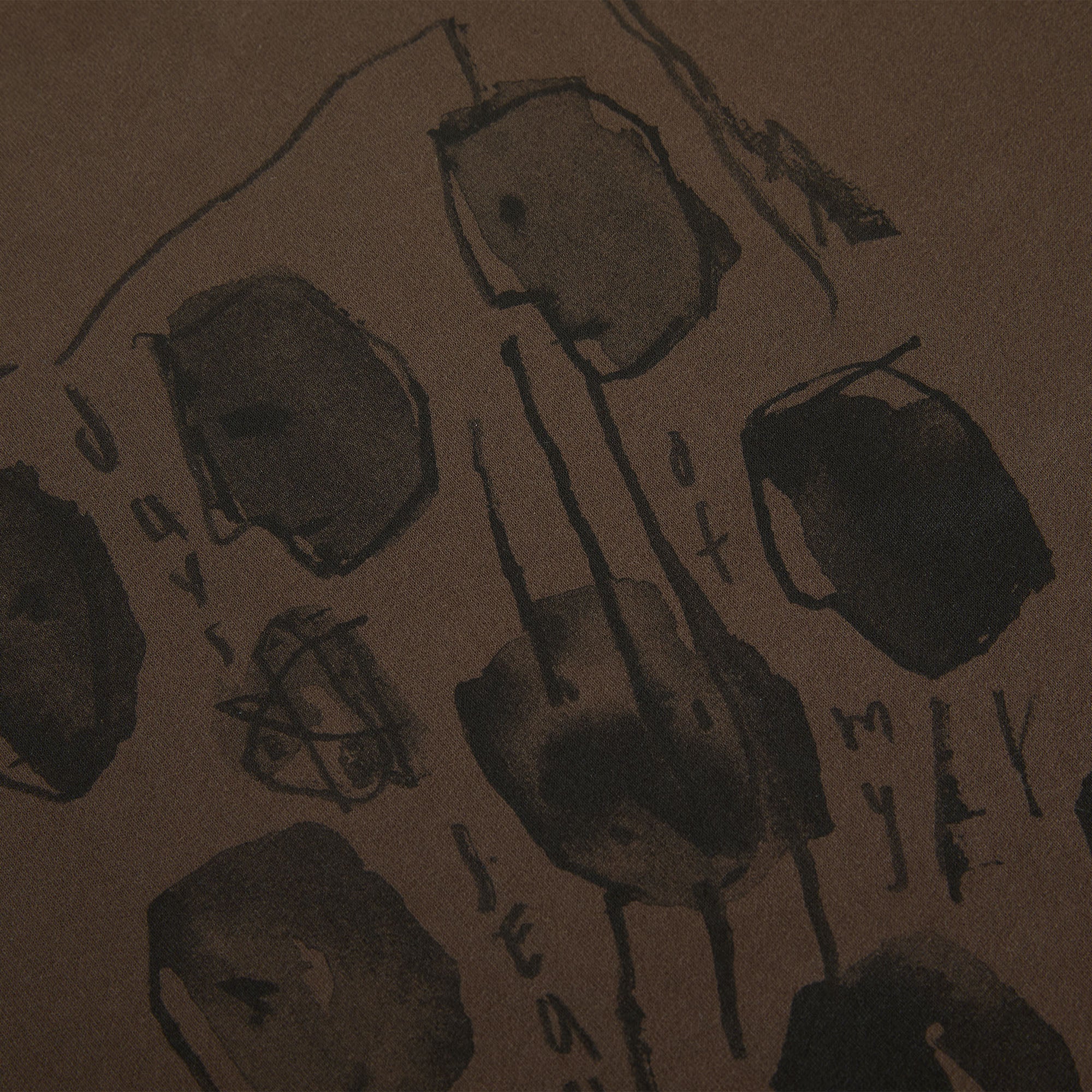 Polar Sequence Longsleeve T-Shirt Brown