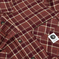 Load image into Gallery viewer, Polar Mike Longsleeve Shirt Flannel Oxblood Check
