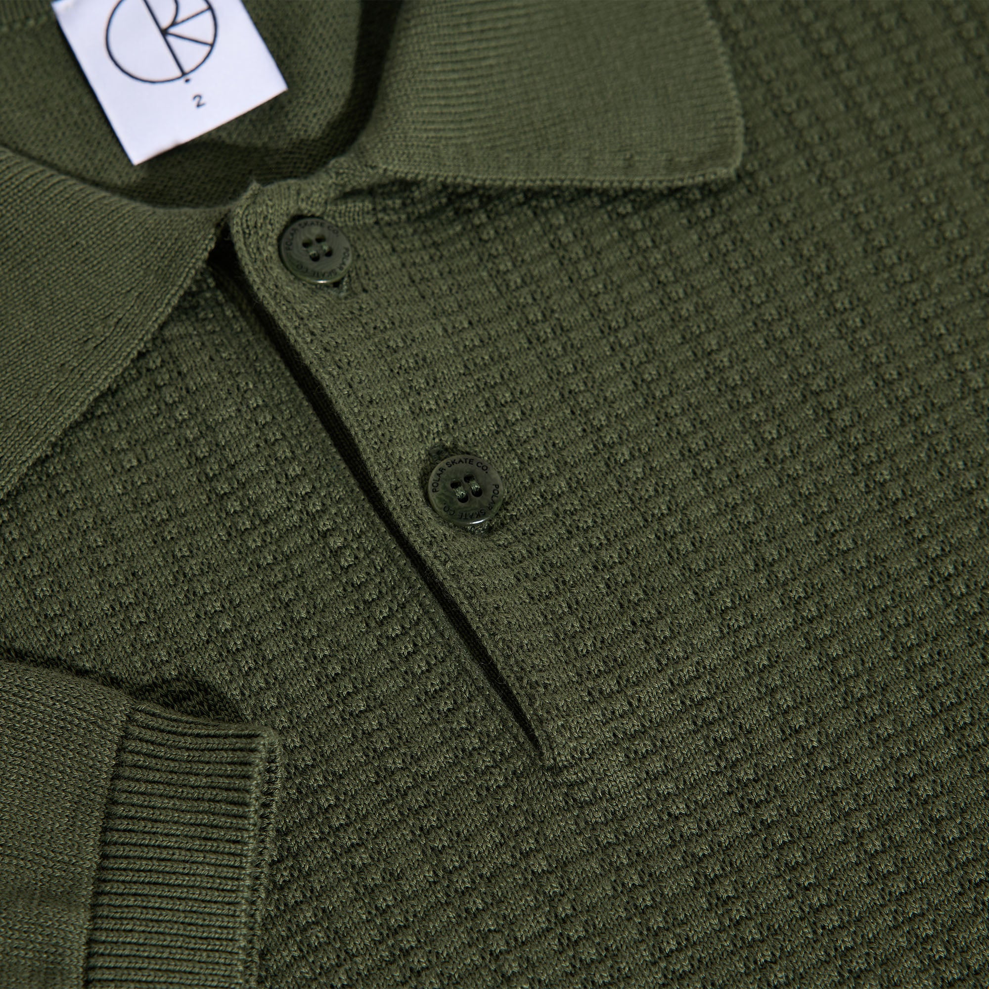 Polar Miles Polo Shirt Dark Olive