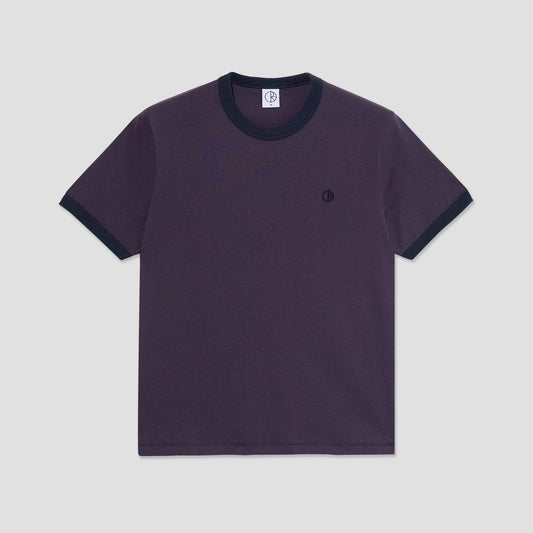 Polar Ringer T-Shirt Dark Violet / Navy