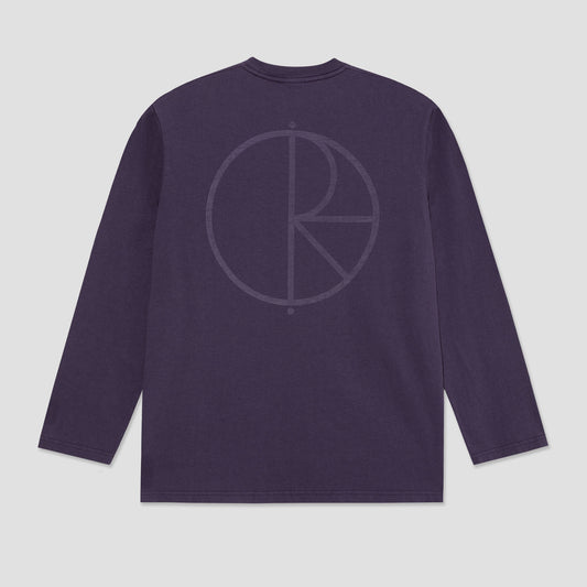 Polar Steve Longsleeve Stroke Logo T-Shirt Dark Violet