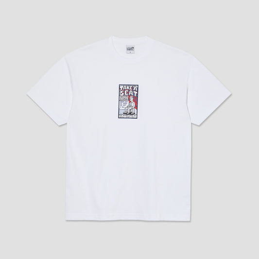 Polar Take A Seat T-Shirt White