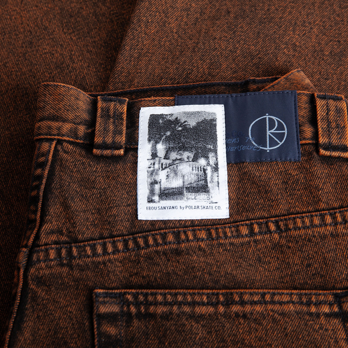Polar Badalona Big Boy Pants Orange Black