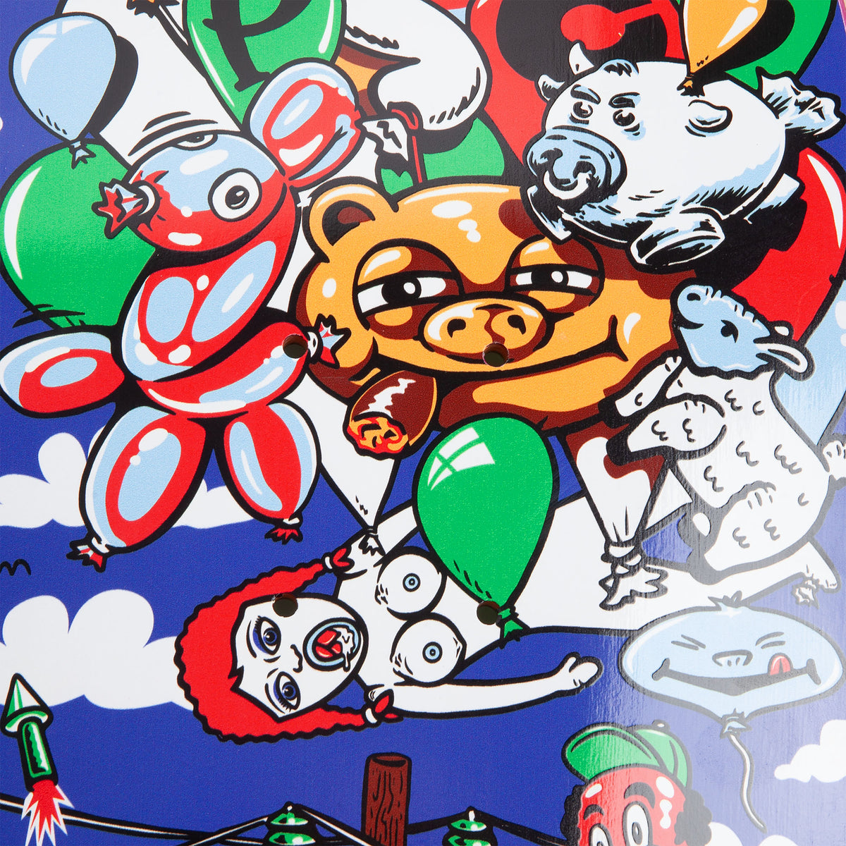 Polar 8.375 Oski Barbara Skateboard Deck