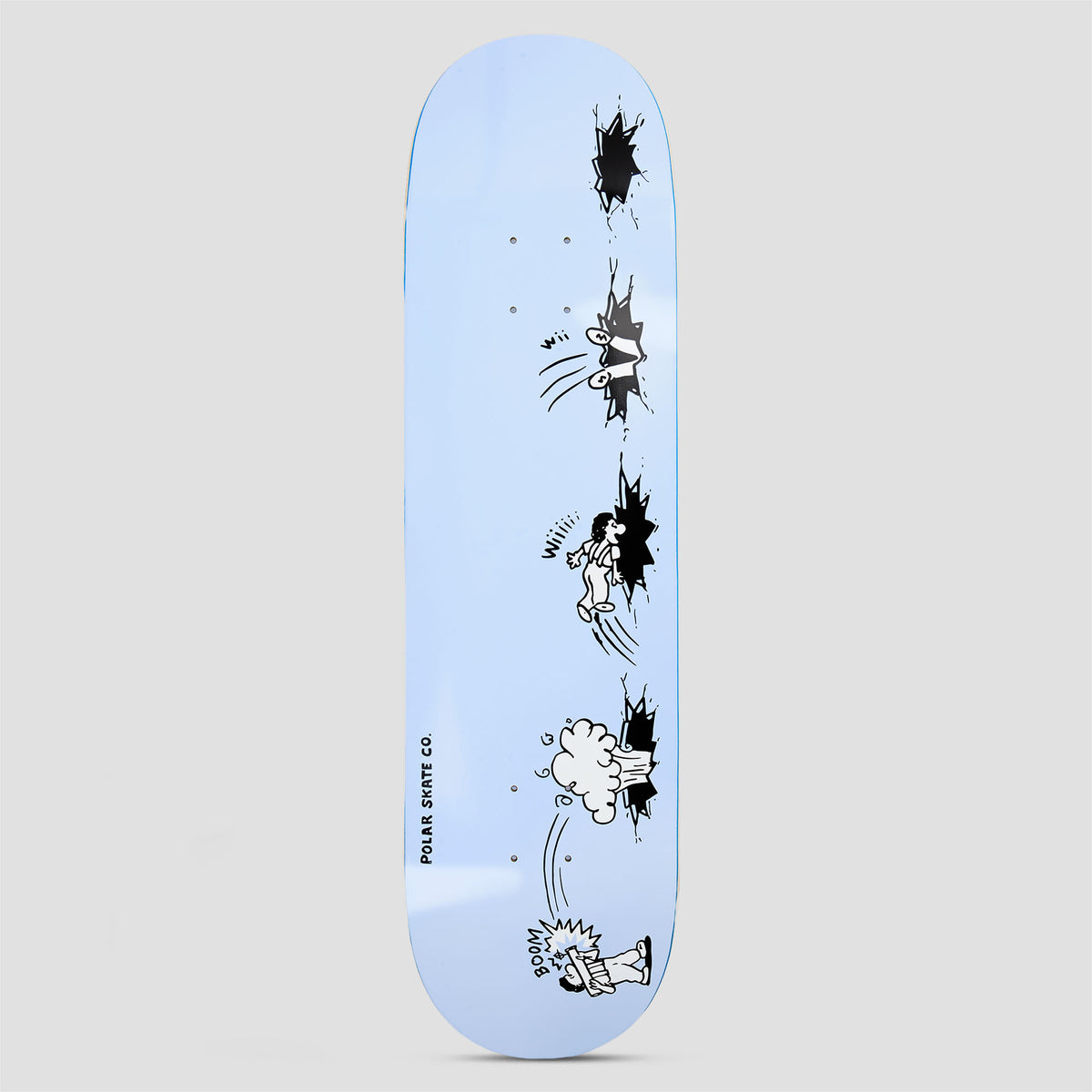 Polar 8.25 Team Boom Wii Skateboard Deck