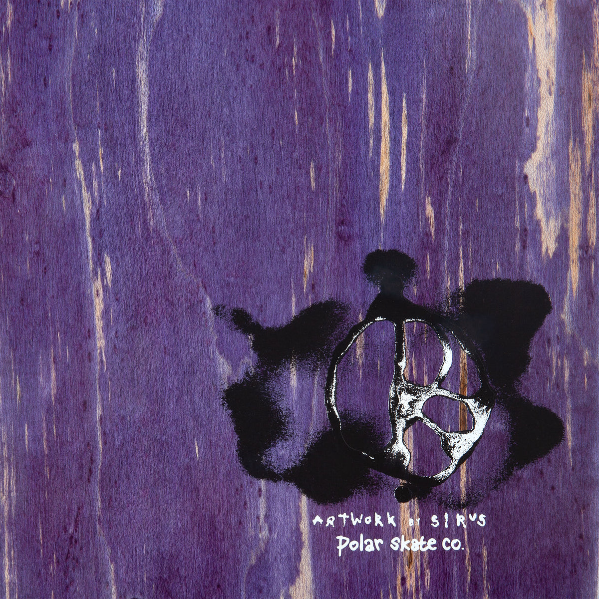 Polar 1991 Shape Team Toasted Skateboard Deck