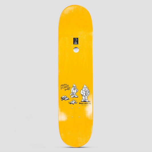 Polar 8.25 Short Team Up Yours Hunter Green Skateboard Deck