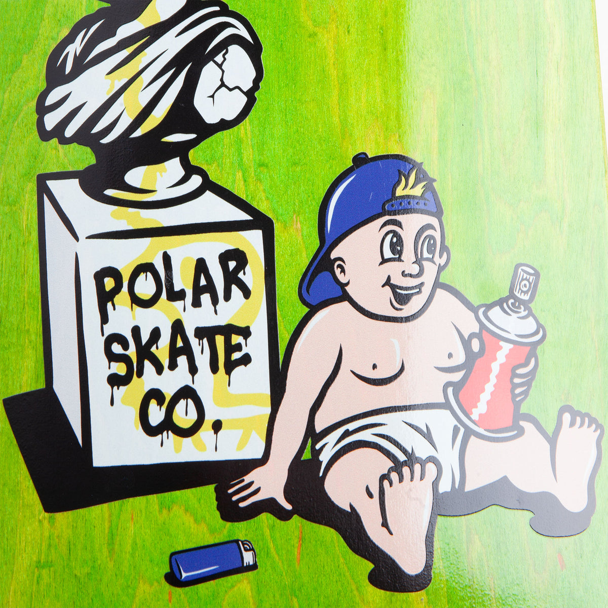 Polar 8.125 Team Vandal Assorted Veneers Skateboard Deck