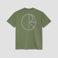 Load image into Gallery viewer, Polar Contrast Stroke Logo T-Shirt Moss Green
