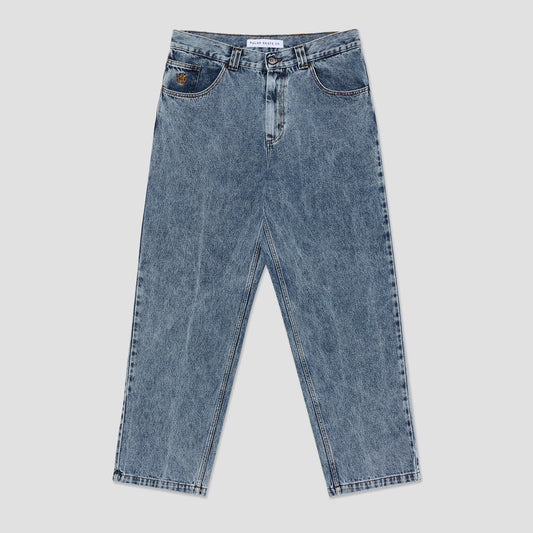 Polar 93 Pants Heavy Washed Blue