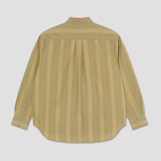 Polar Ben Longsleeve Shirt Green Stripe