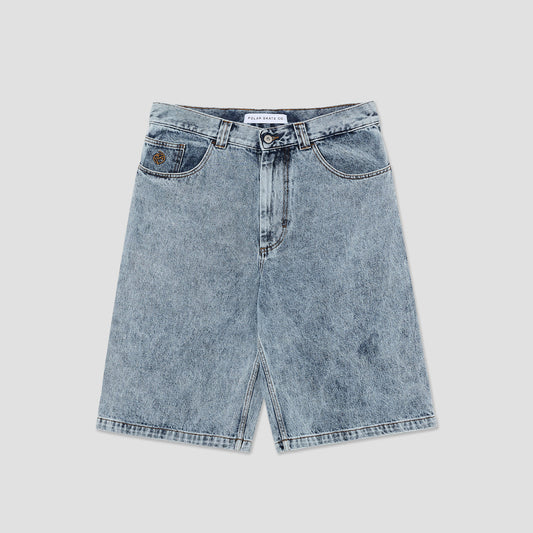 Polar Big Boy Shorts Heavy Washed Blue