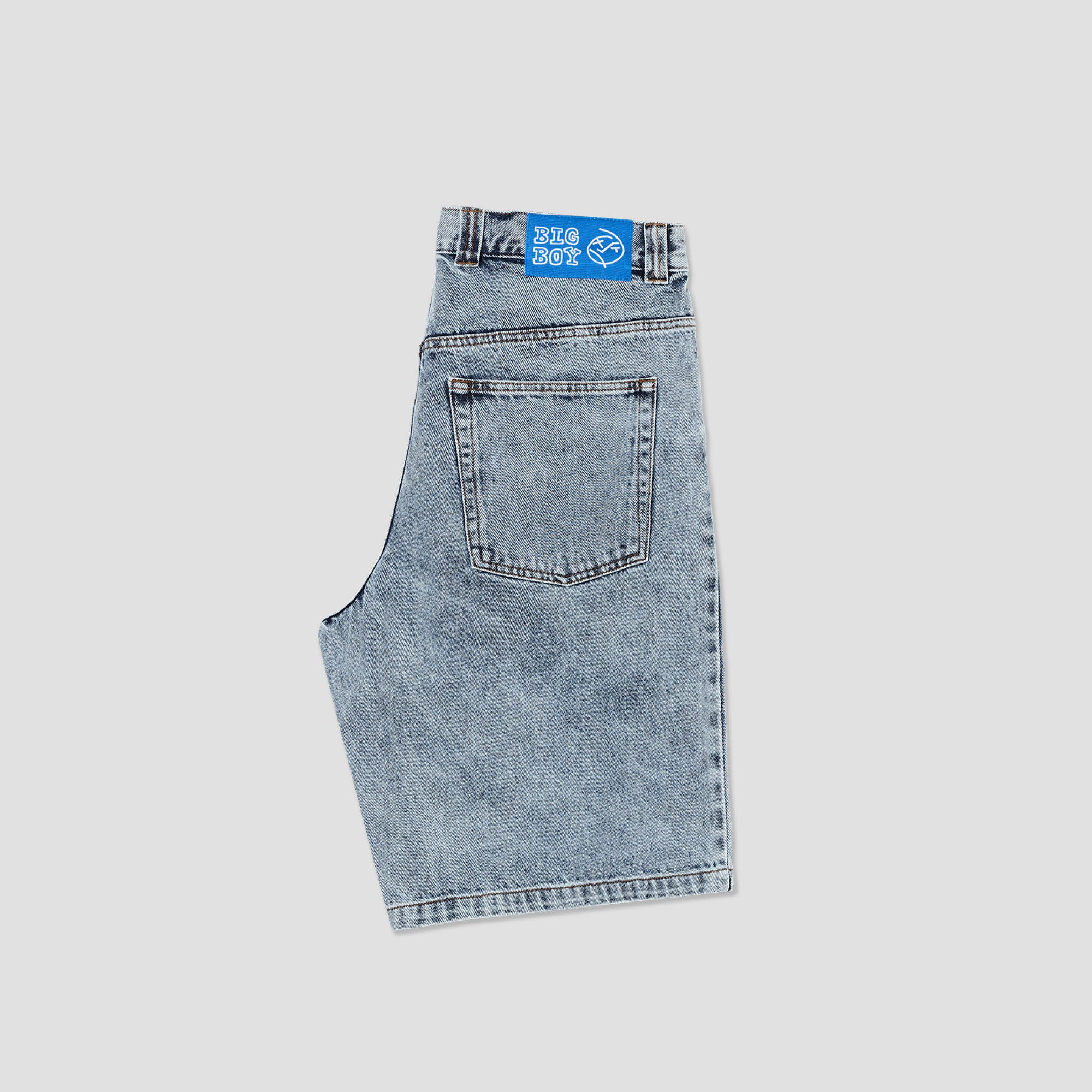 Polar Big Boy Shorts Heavy Washed Blue
