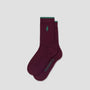 Polar Business Socks No Complies Forever Bordeaux / Green