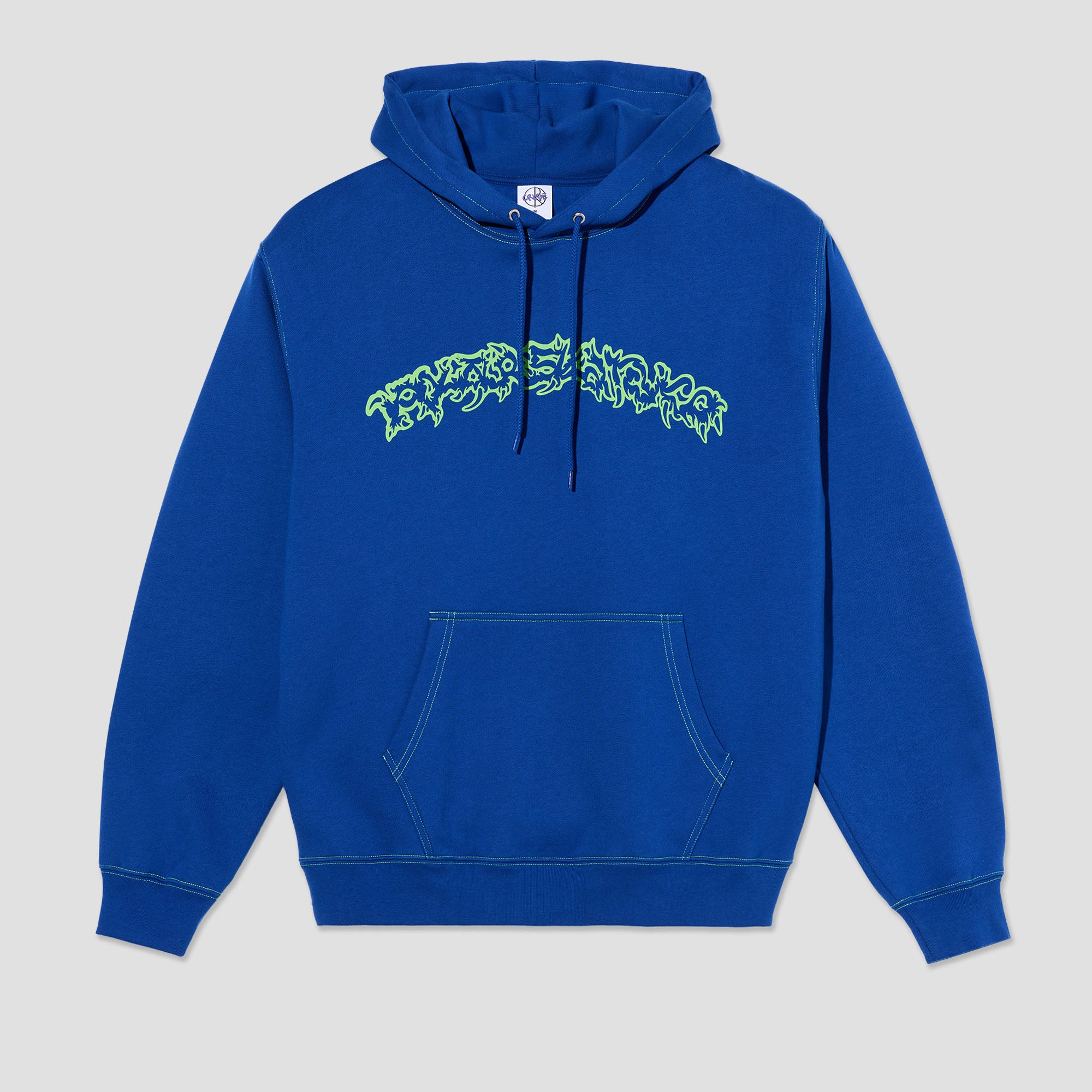 Polar Crude Logo Contrast Dave Hoodie Egyptian Blue