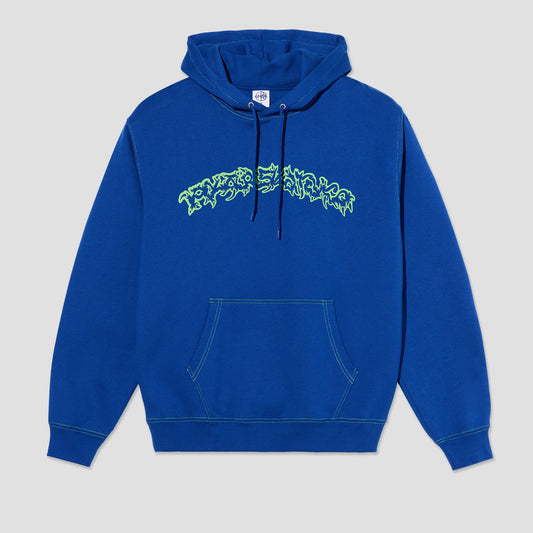 Polar Crude Logo Contrast Dave Hoodie Egyptian Blue
