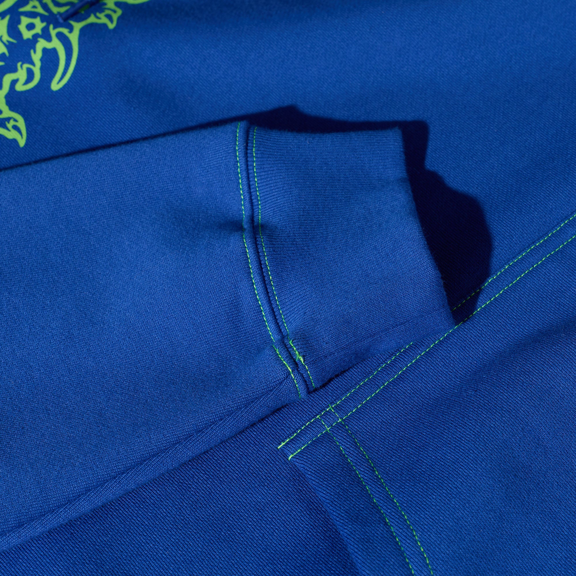 Polar Crude Logo Contrast Dave Hoodie Egyptian Blue