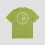 Polar Stroke Logo Contrast T-Shirt Peridot