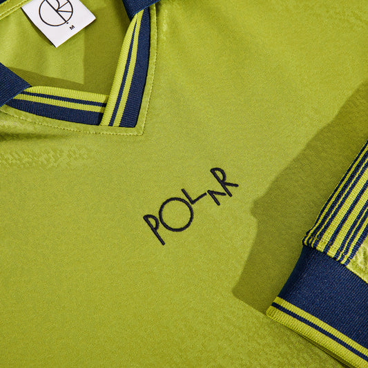 Polar Davie Longsleeve Shirt Peridot / Dark Blue