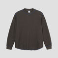 Load image into Gallery viewer, Polar Dylan Longsleeve T-Shirt Dirty Black / Blue

