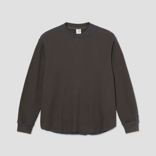 Polar Dylan Longsleeve T-Shirt Dirty Black / Blue