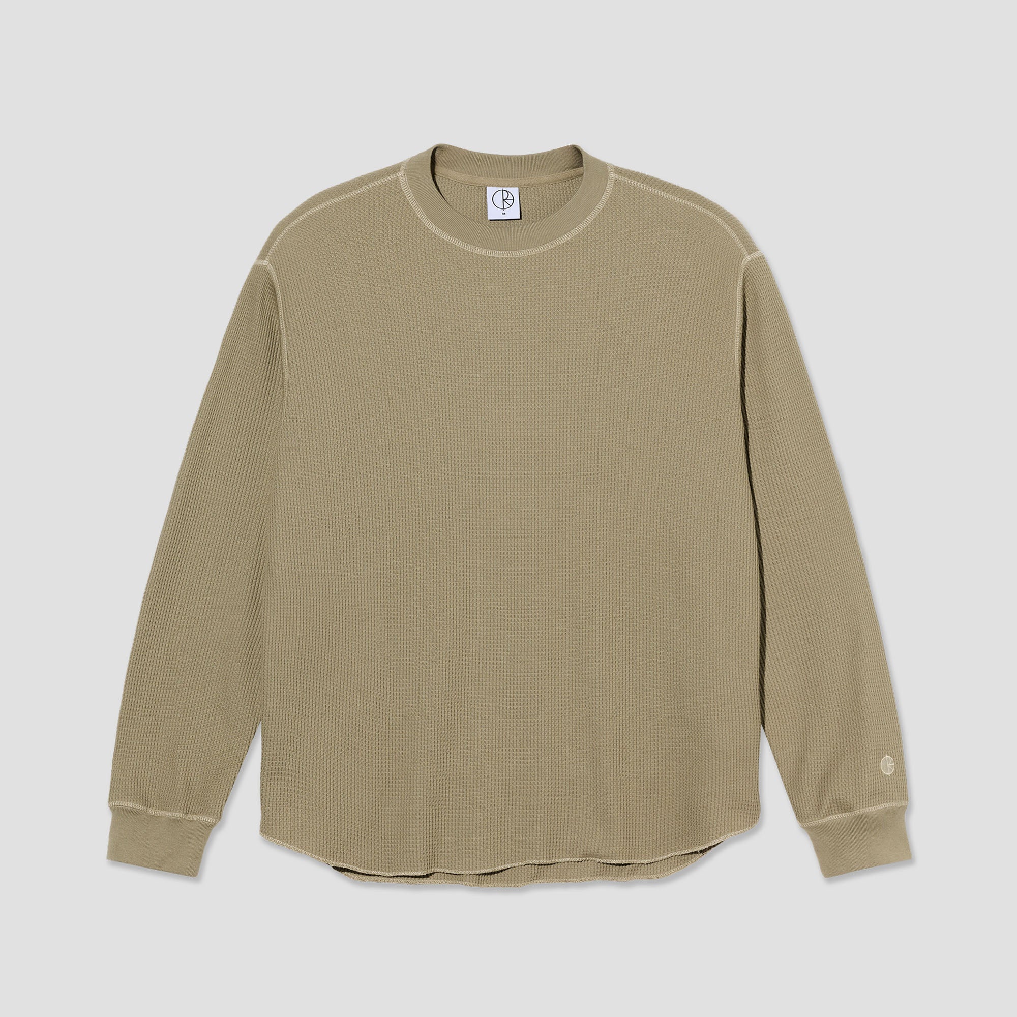 Polar Dylan Longsleeve T-Shirt Khaki Green / Taupe