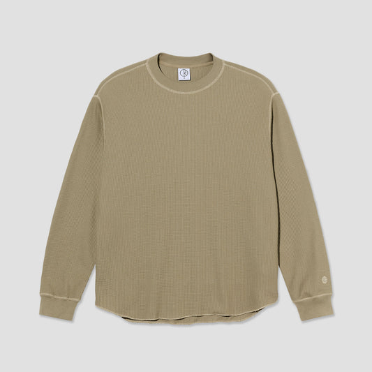 Polar Dylan Longsleeve T-Shirt Khaki Green / Taupe