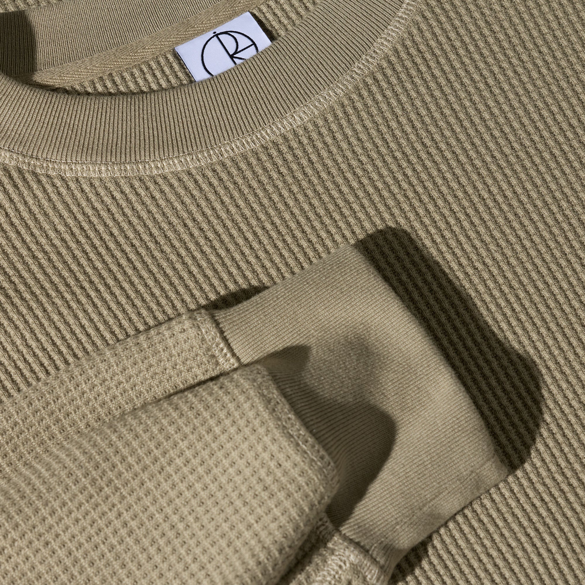 Polar Dylan Longsleeve T-Shirt Khaki Green / Taupe