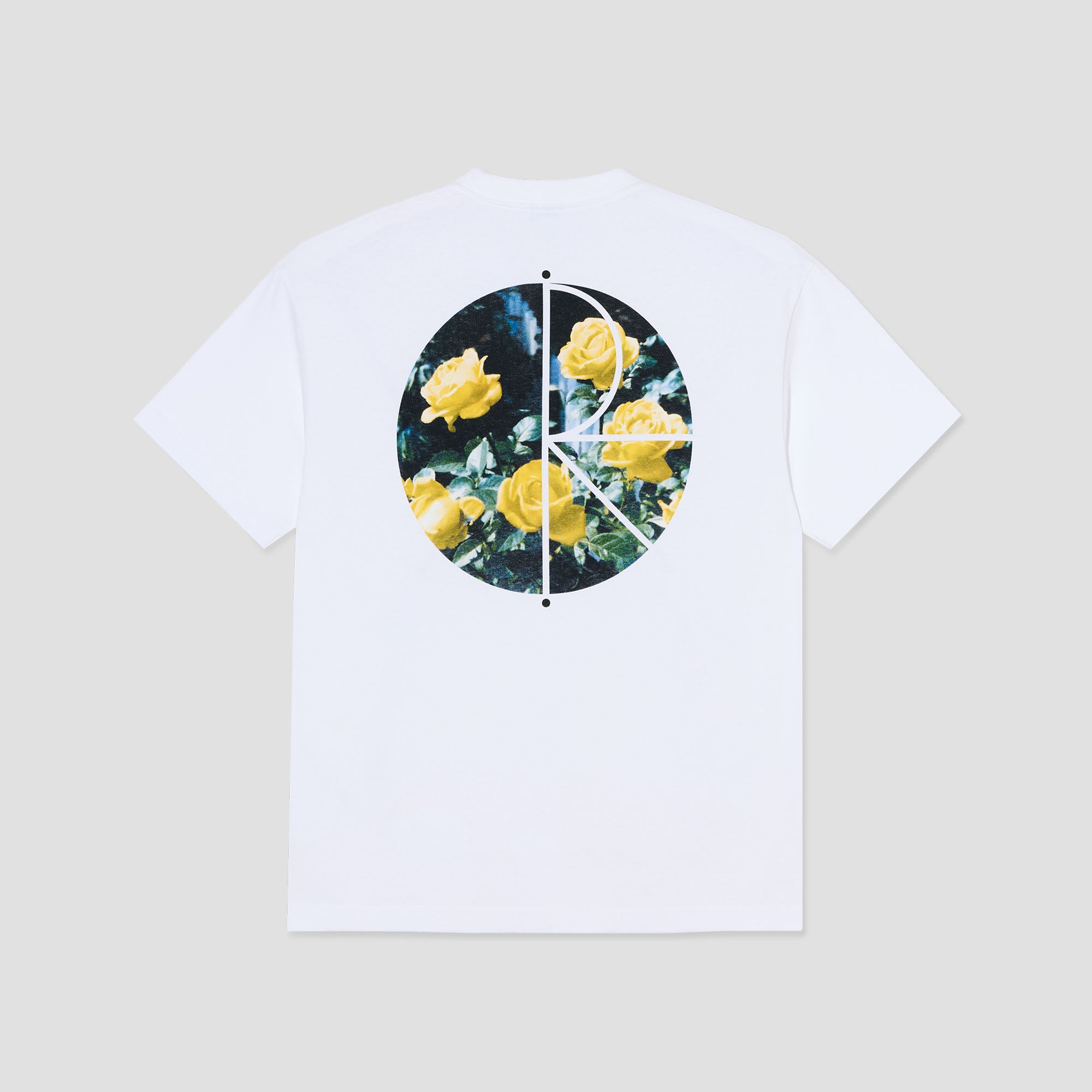Polar Märtas Roses Fill Logo T-Shirt White