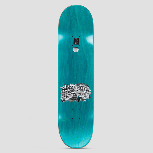 Polar 8.5 Nick Boserio Silver Devil Short Skateboard Deck