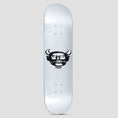 Load image into Gallery viewer, Polar 8.25 Nick Boserio Silver Devil Skateboard Deck
