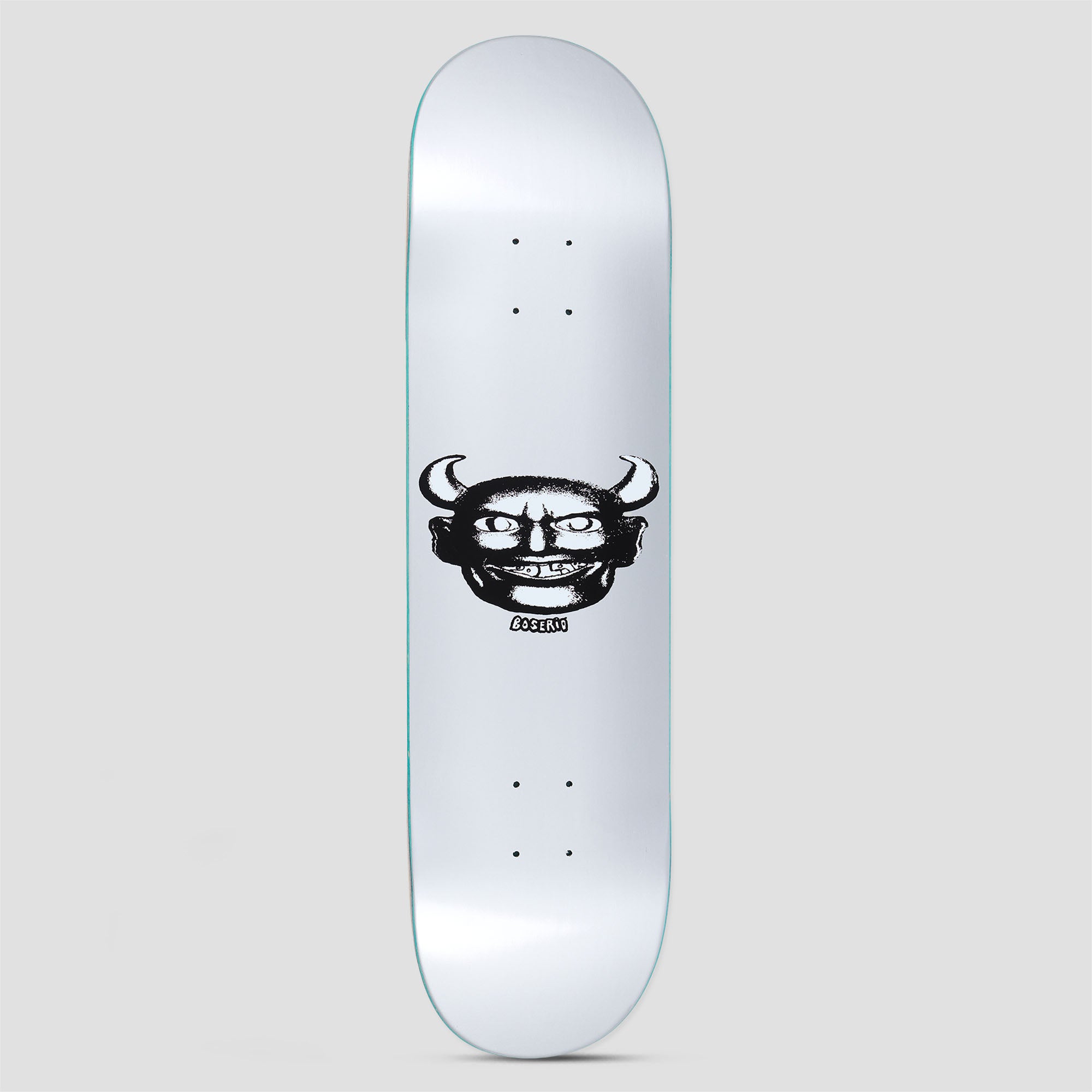 Polar 8.25 Nick Boserio Silver Devil Skateboard Deck
