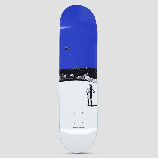 Polar 8.125 Roman Gonzalez Kite Skateboard Deck Blue