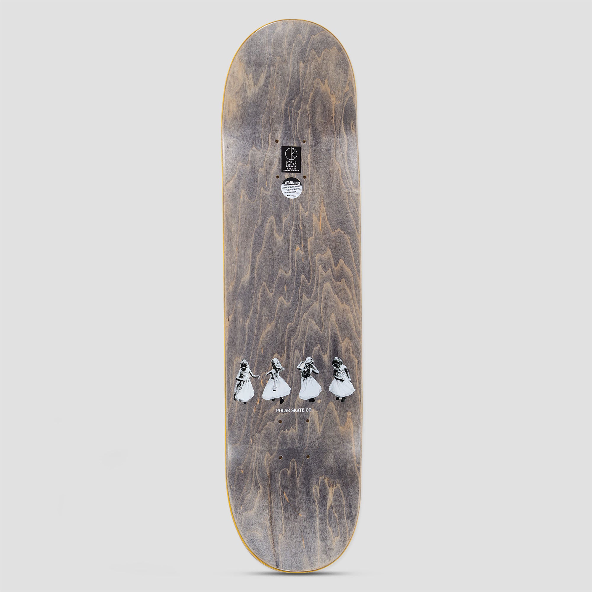 Polar 8.25 Roman Gonzalez Kite Skateboard Deck Yellow