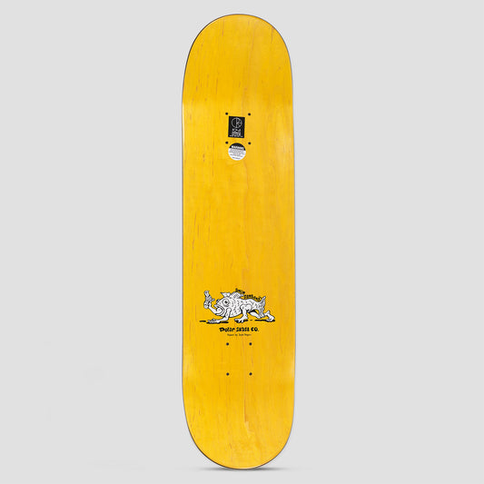 Polar 8.25 Shin Sanbongi Bongi Boy Skateboard Deck Yellow
