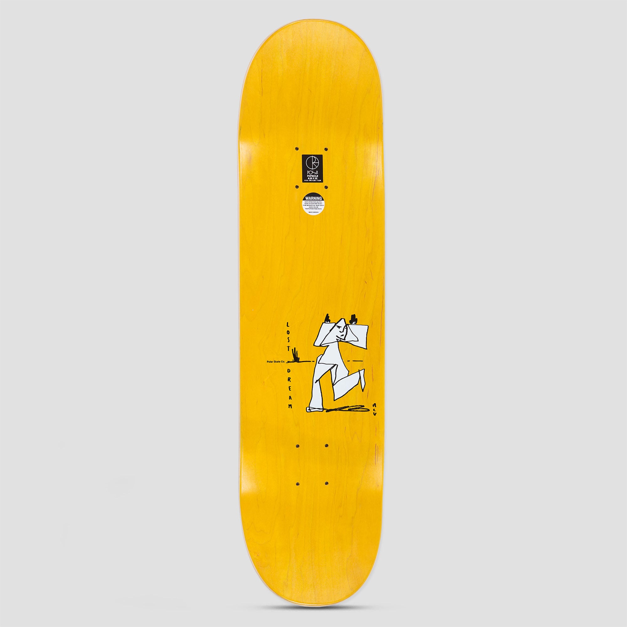 Polar 8.25 Team / Alv Freedom Skateboard Deck