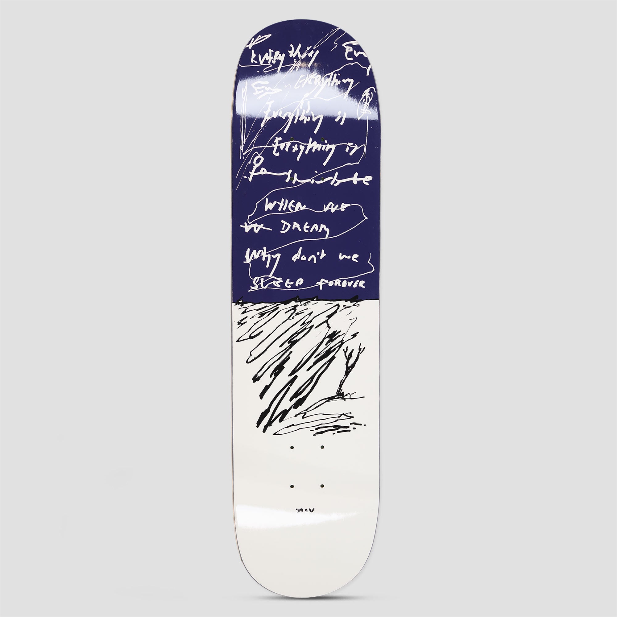 Polar 8.0 Team / Alv Sleep Forever Skateboard Deck