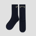 Load image into Gallery viewer, Polar Large Rib Socks College Dark Navy

