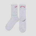 Load image into Gallery viewer, Polar Large Rib Socks College Heather Grey
