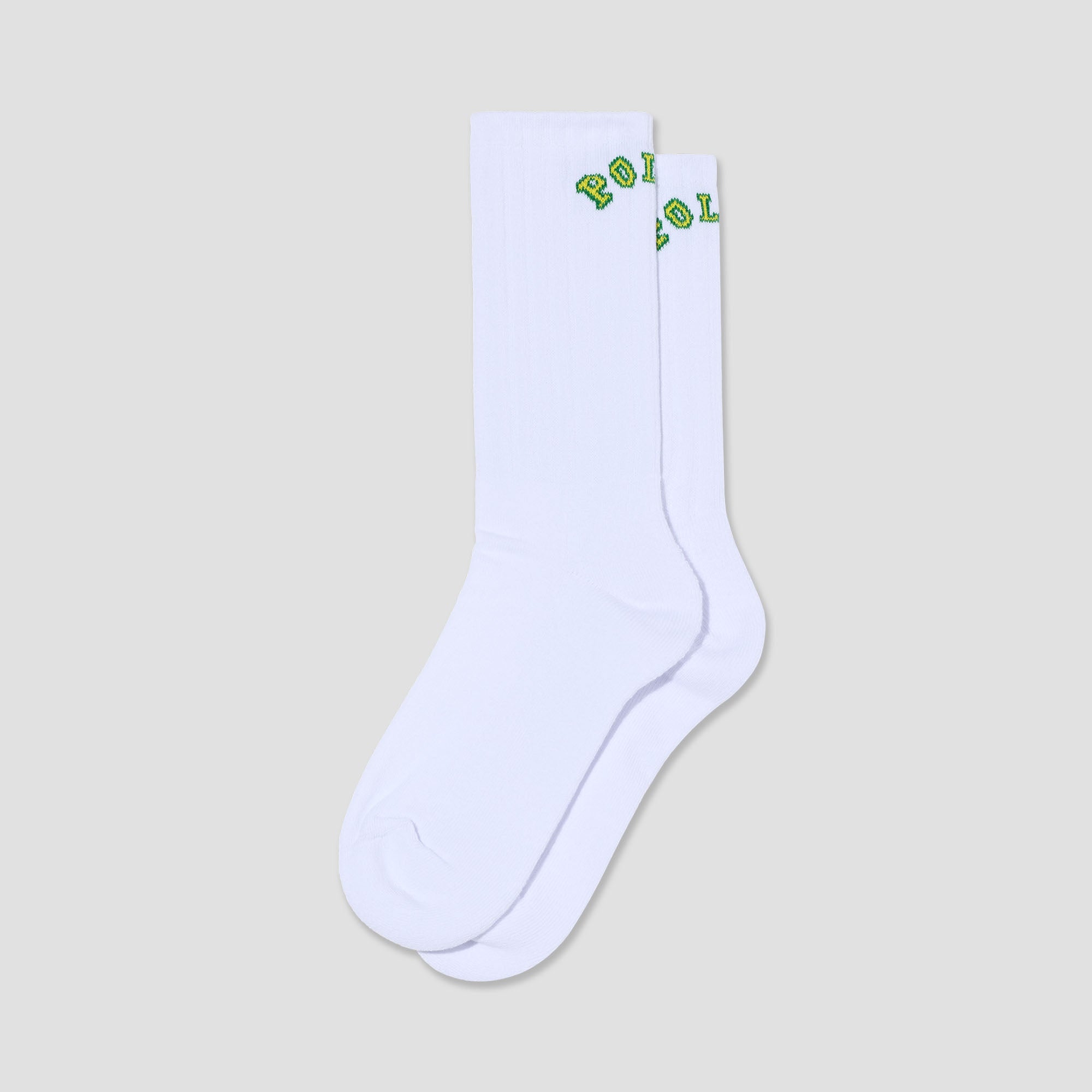 Polar Large Rib Socks College White