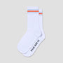 Polar Rib Socks Stripes White / Orange / Blue